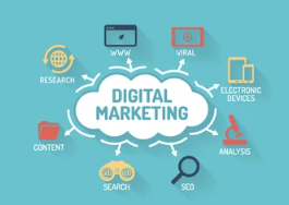 THE IMAGE SHOWS WHAT ARE THE COMPONENTS AND CONCEPT OF DIGITAL MARKETING.. TRADITIONAL MARKETING VERSUS DIGITAL MARKETING.